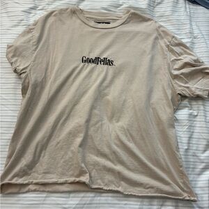 GoodFellas Beige Short Sleeve Tee